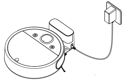 petgugu P1S Robot Vacuum Cleaner - Charging