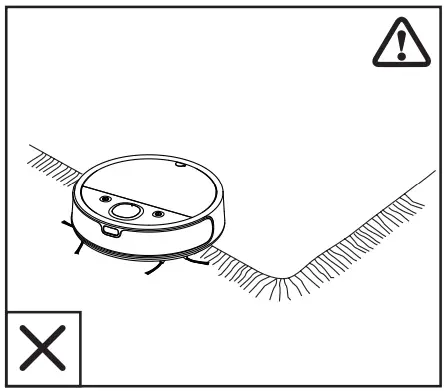 petgugu P1S Robot Vacuum Cleaner - carpet at home