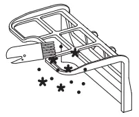 petgugu P1S Robot Vacuum Cleaner - filter screen