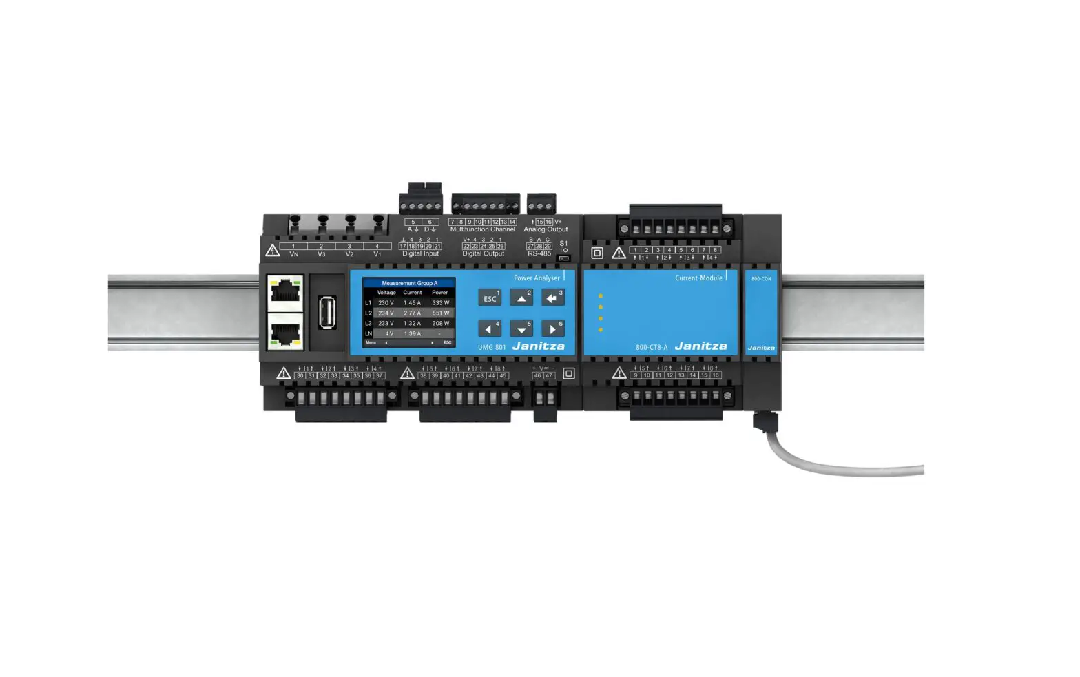 Janitza Umg 801 Current Measuring Module Instruction Manual Janitza Umg 801 Current Measuring Module Instruction Manual