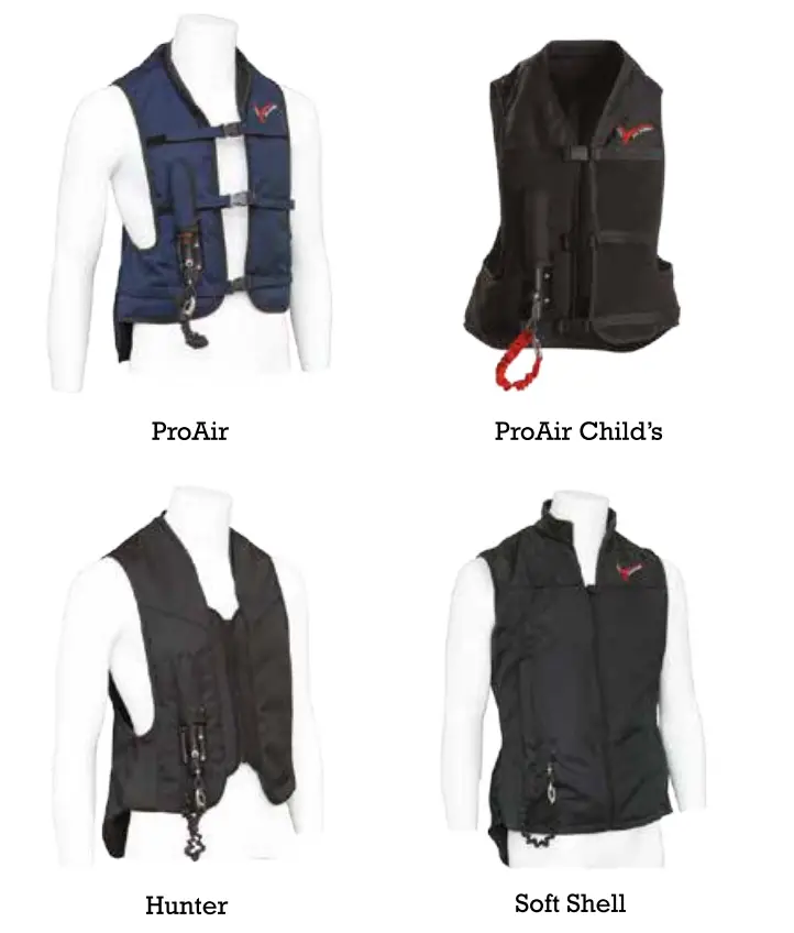 Point Two Air Jackets Advanced Protection for Equestrians - line