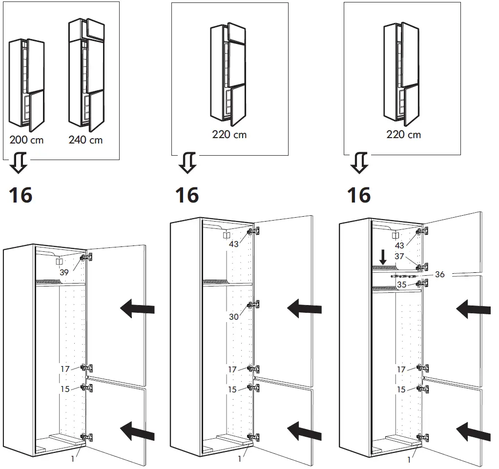 IKEA RÅKALL Integrated Refrigerator 11