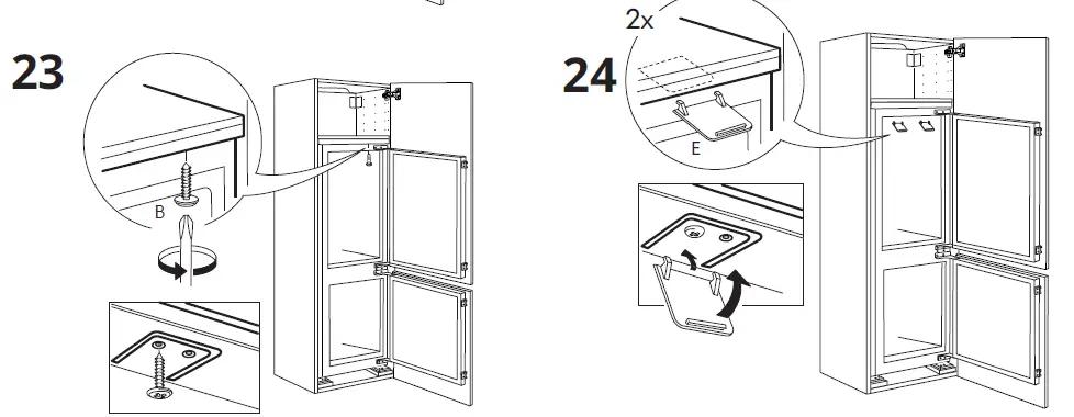 IKEA RÅKALL Integrated Refrigerator 14