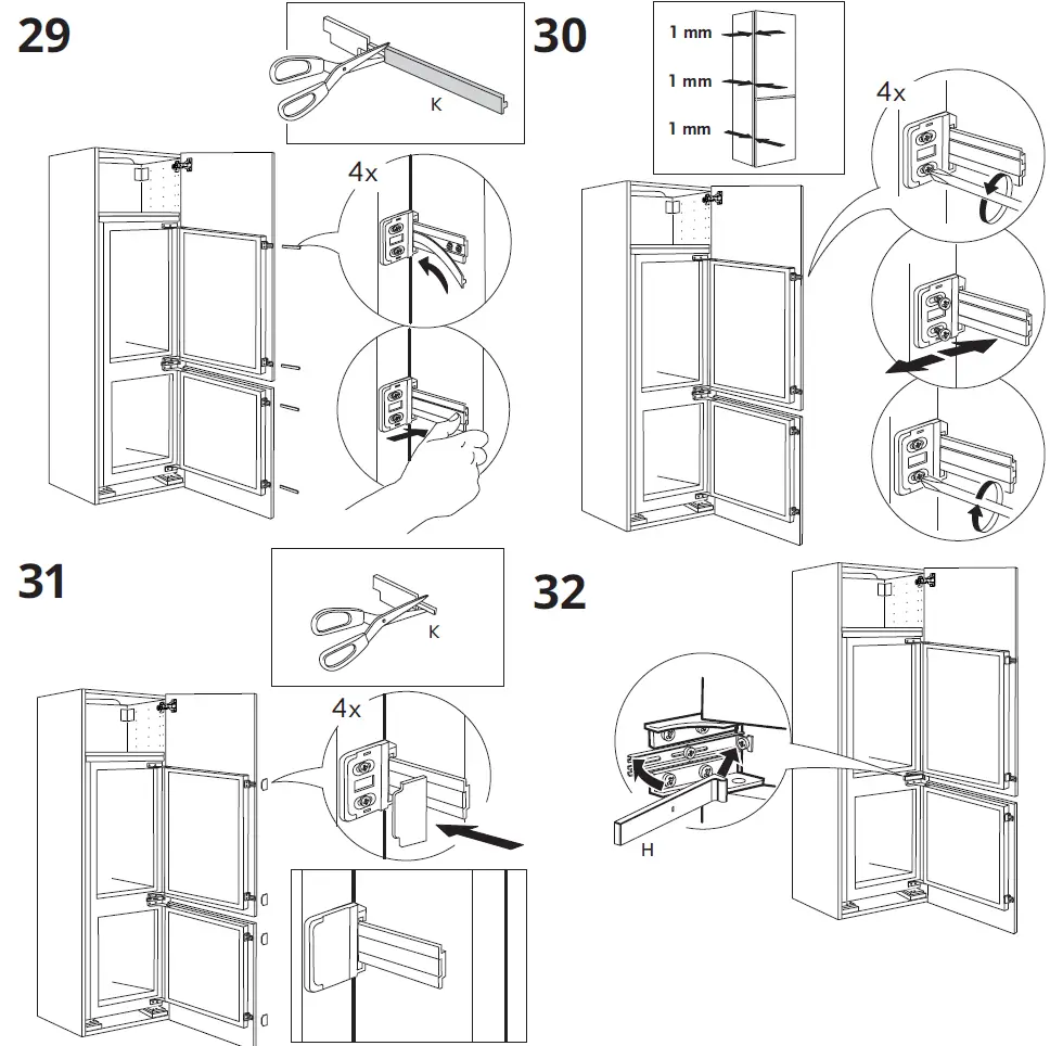 IKEA RÅKALL Integrated Refrigerator 17