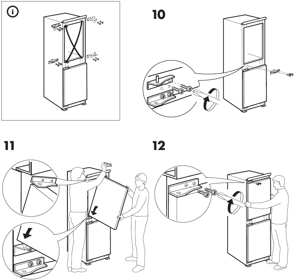 IKEA RÅKALL Integrated Refrigerator 9