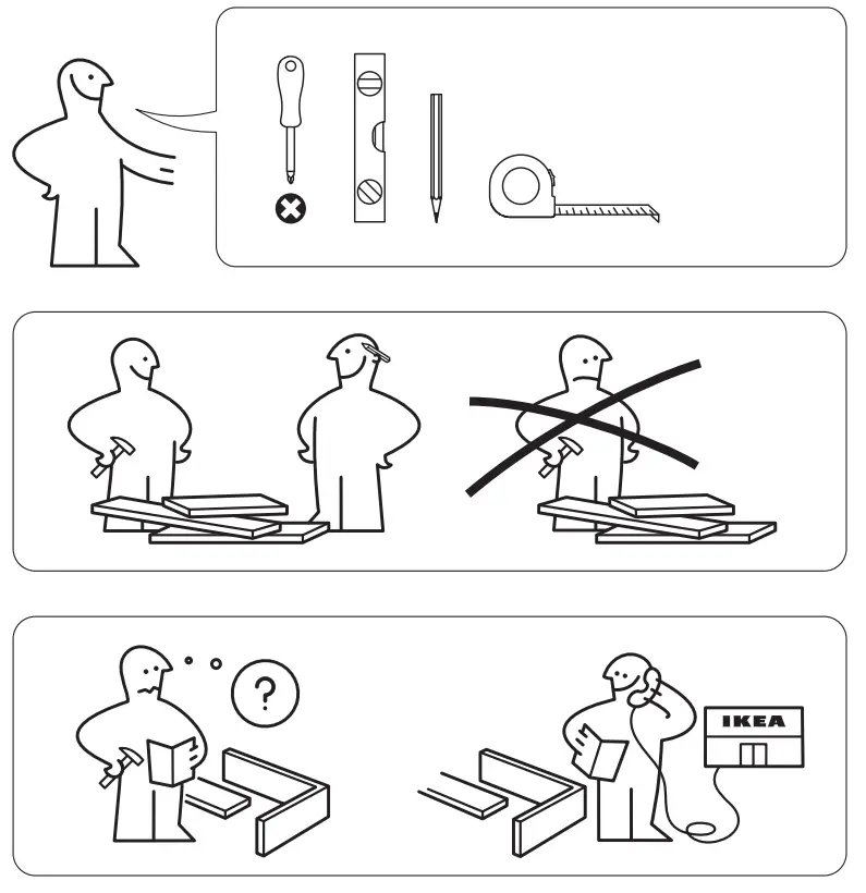 IKEA KÄGELKAKTUS Double Curtain Rod Set - Fig