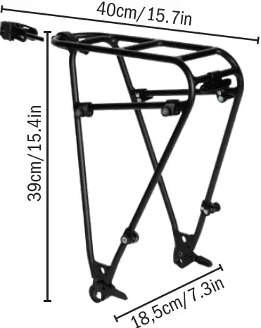 ORTLIEB 2111717 Rear Rack 08