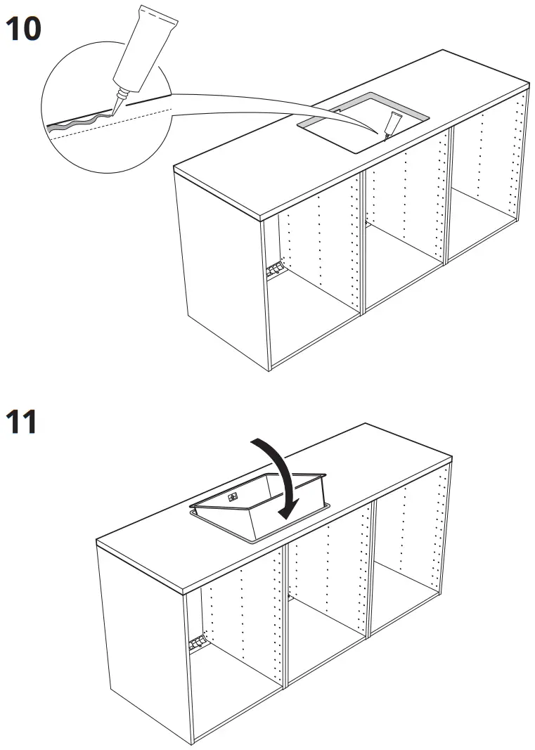 IKEA NORRSJÖN Single Bowl Sink - Feage12