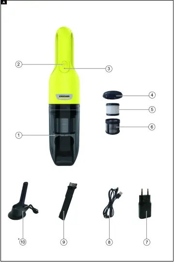 KARCHER-CVH-2,-CVH-2-Premium-Vacuum-Cleaner-fig-1