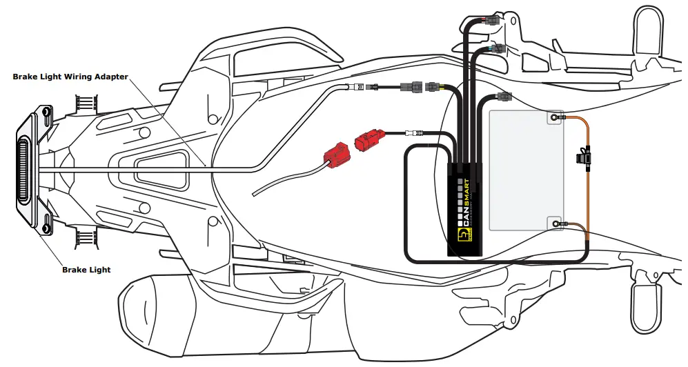 Brake Light (Yellow Circuit)