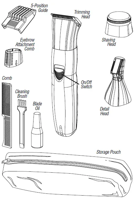 Wahl-9865-100-Pure-Confidence-Rechargeable-Electric-Trimer-fig-3