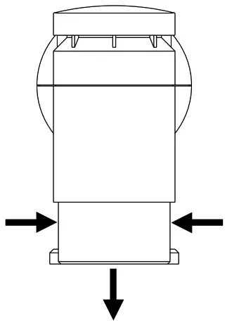 Inverto 6286 Unifiber 1310nm Optical LNB - cable
