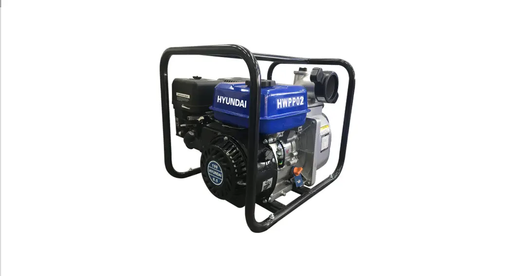 Hyundai 57642 Water Pump With Gasoline Engine Instruction Manual