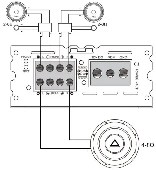 FIG 6 SPEAKER CONNECTION