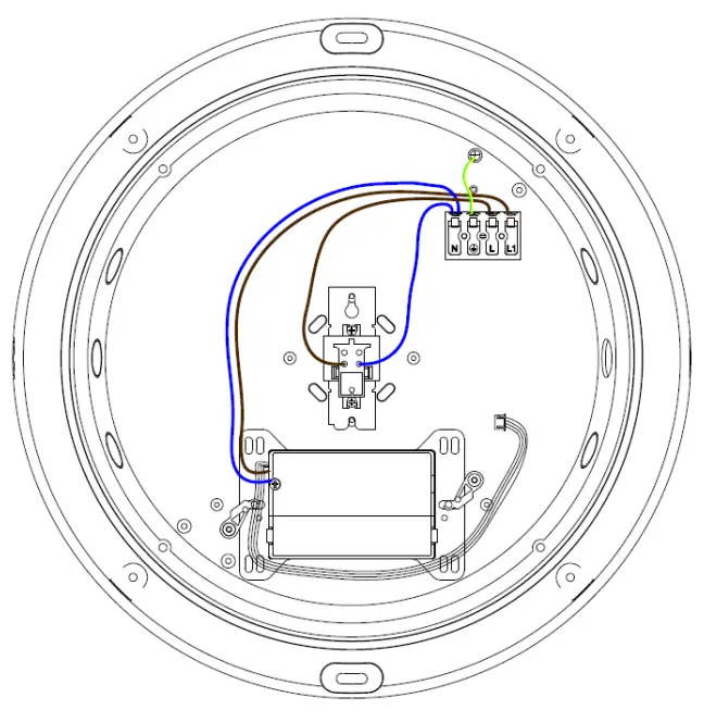 Kosnic KBHDD C3 Etna Bulkhead for LED DD Lamp -Module