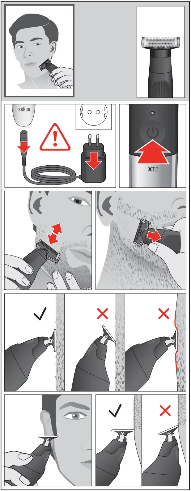 BRAUN XT5 One Tool Shave Trim Style Face - FIGURE 3