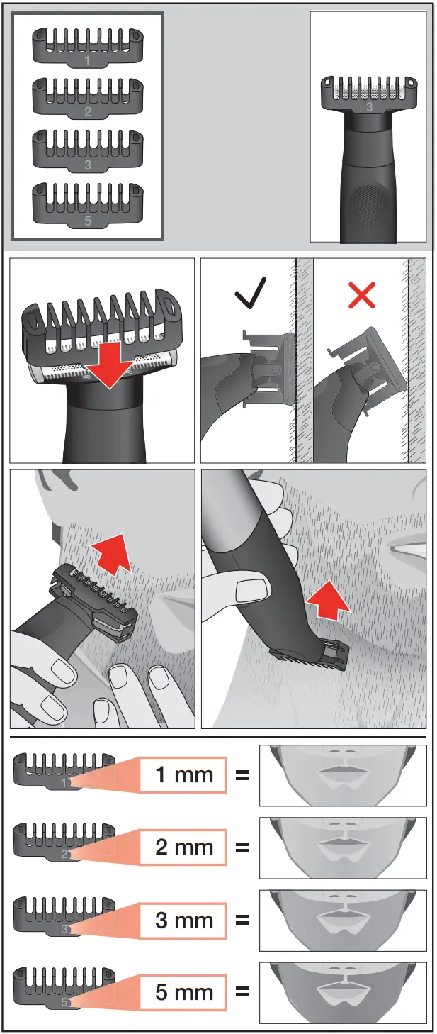 BRAUN XT5 One Tool Shave Trim Style Face - FIGURE 4