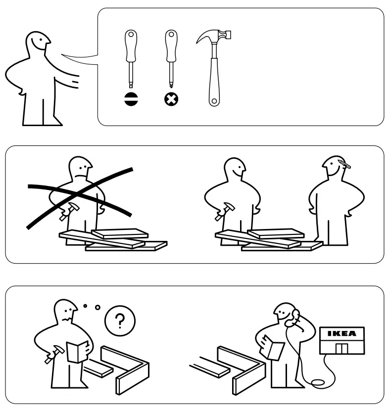 IKEA TARVA Bed Frame - Figure 1