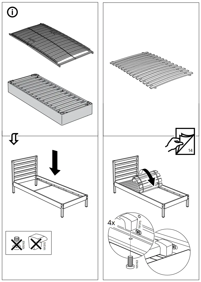 IKEA TARVA Bed Frame - Figure 12