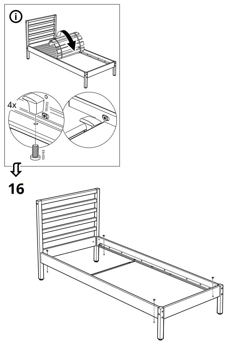 IKEA TARVA Bed Frame - Figure 13