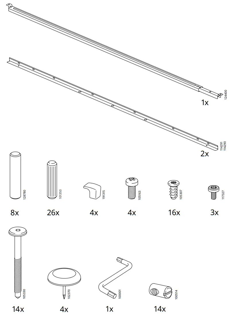 IKEA TARVA Bed Frame - Figure 2