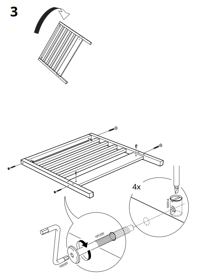 IKEA TARVA Bed Frame - Figure 4