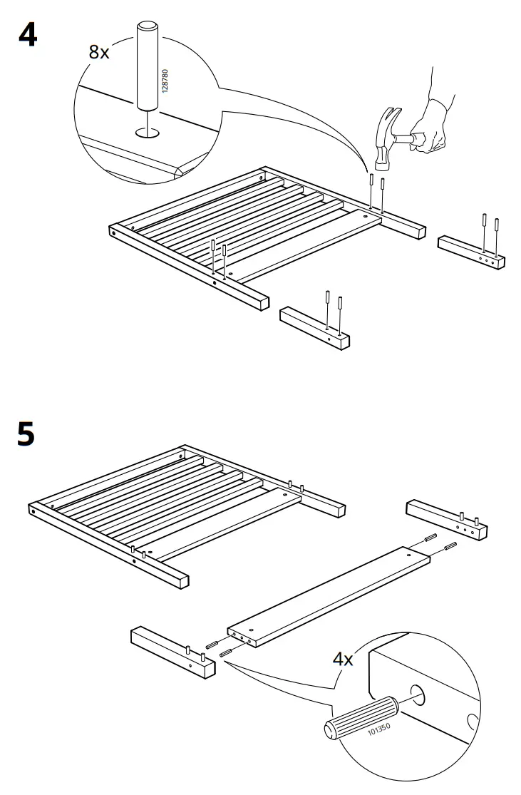 IKEA TARVA Bed Frame - Figure 5