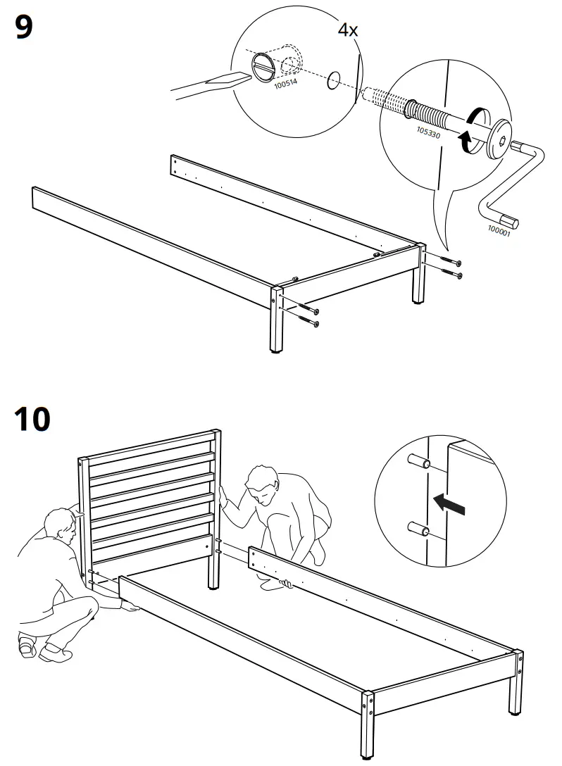 IKEA TARVA Bed Frame - Figure 8