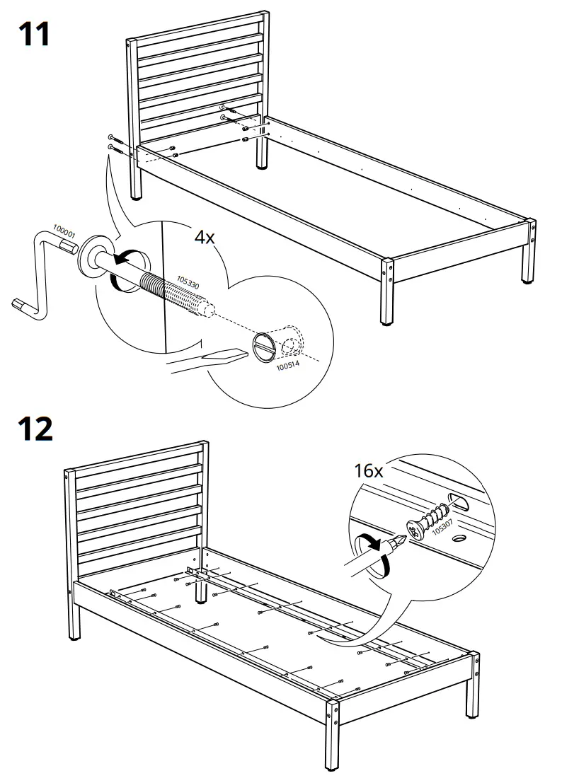 IKEA TARVA Bed Frame - Figure 9