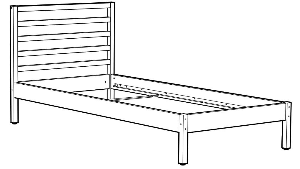 IKEA TARVA Bed Frame