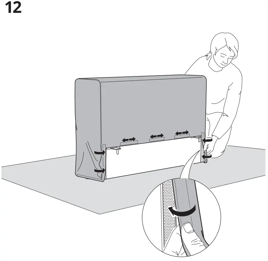 IKEA JCover 1 5 seat module with storage - Feager13