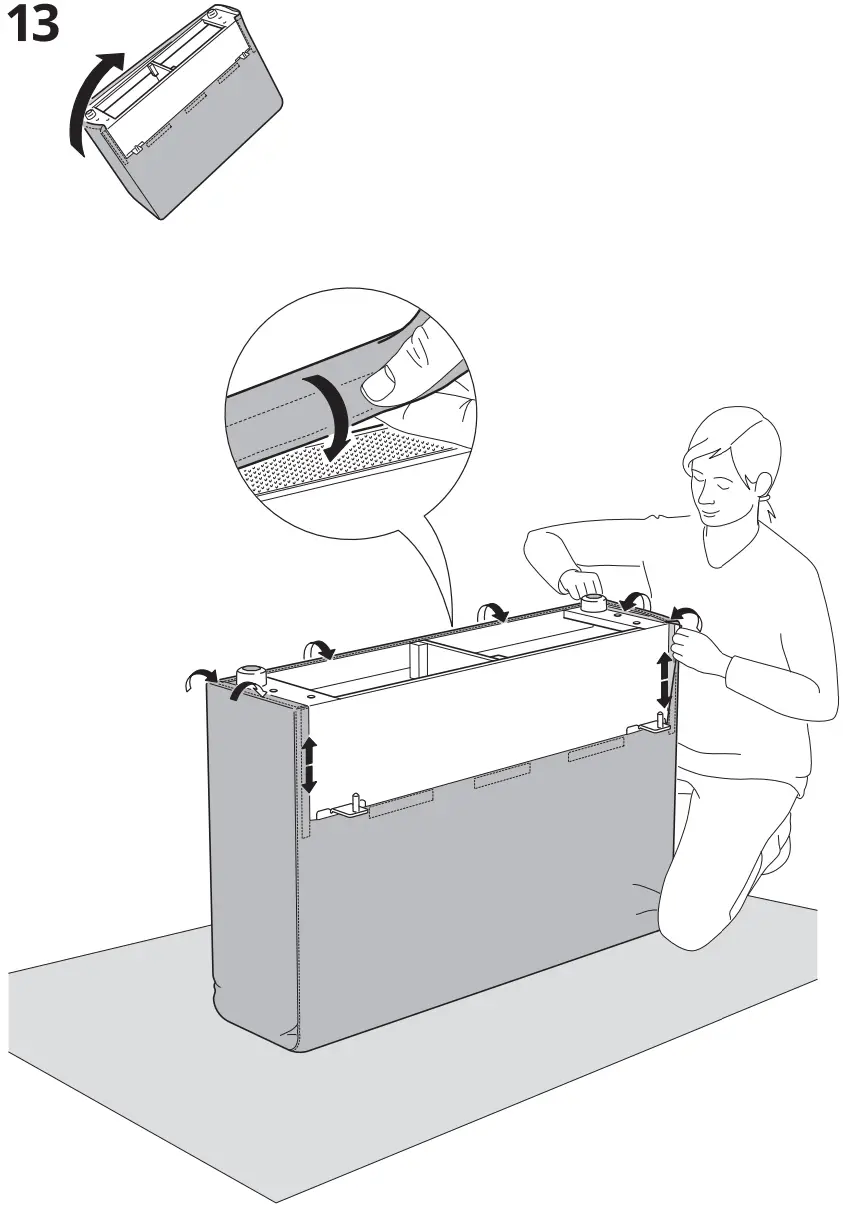 IKEA JCover 1 5 seat module with storage - Feager14