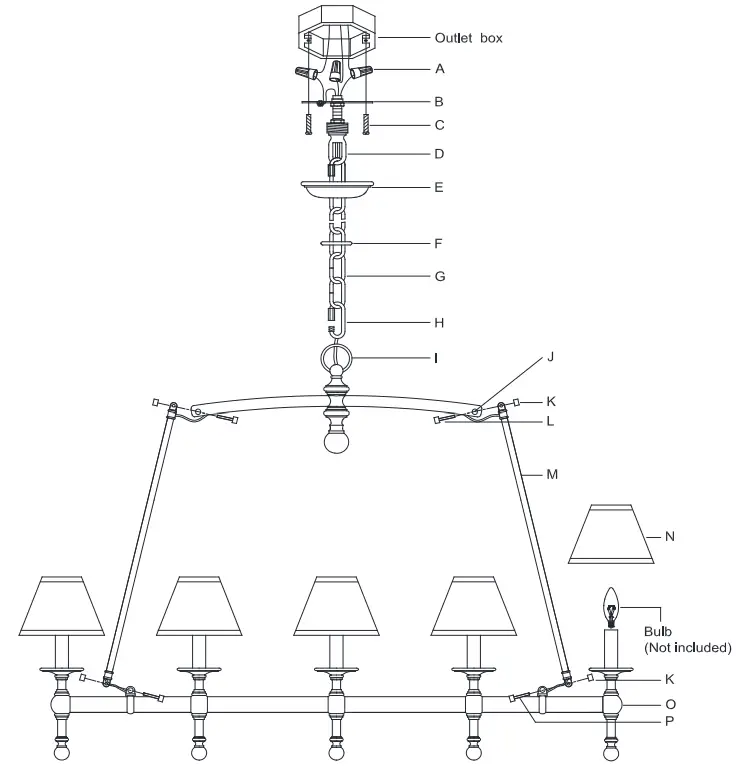 VISUAL-COMFORT-SL-5811-Classic-Linear-Chandelier-fig 2