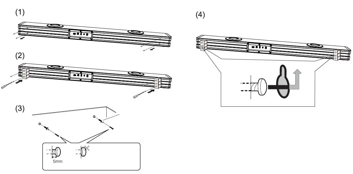 VMAI X-bar 2.1 Channel Sound bar-fig-20