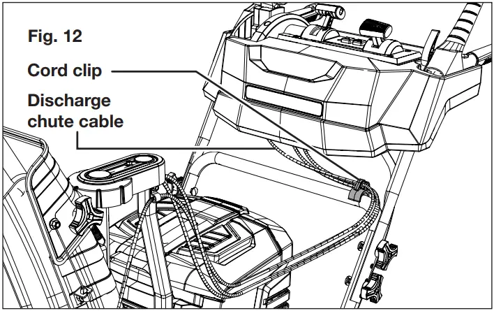 SNOW JOE iON100V-24SB Cordless Snow Blower - Chute Assembly 3
