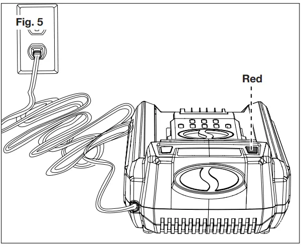 SNOW JOE iON100V-24SB Cordless Snow Blower - Red