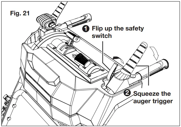SNOW JOE iON100V-24SB Cordless Snow Blower - plowing snow