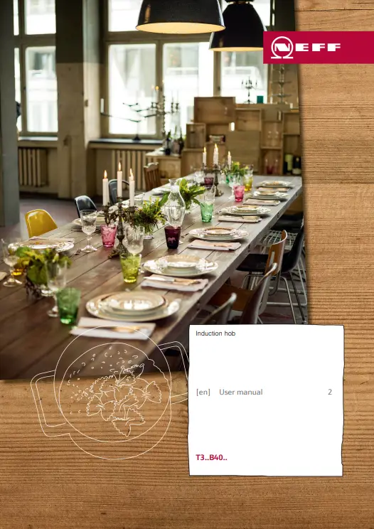 NEFF T3 B40 Induction Hob