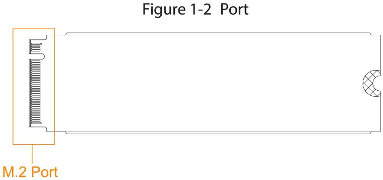 dahua M2 PCIe SSD Solid State Drive - Port