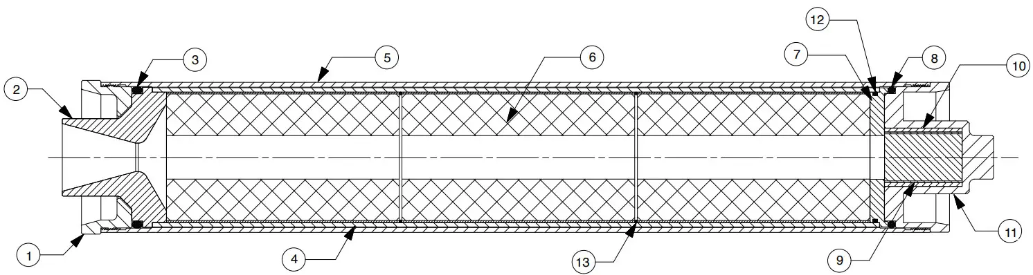 AEROTECH RMS 98 Rocket Motor Reload Kit