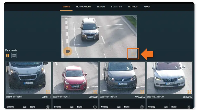 Hanwha Techwin TNO-7180RLP High Speed Plate Capture Camera 1