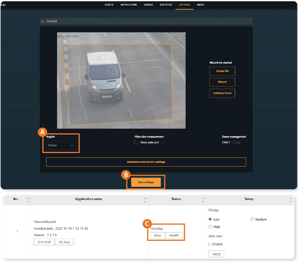 Hanwha Techwin TNO-7180RLP High Speed Plate Capture Camera 15