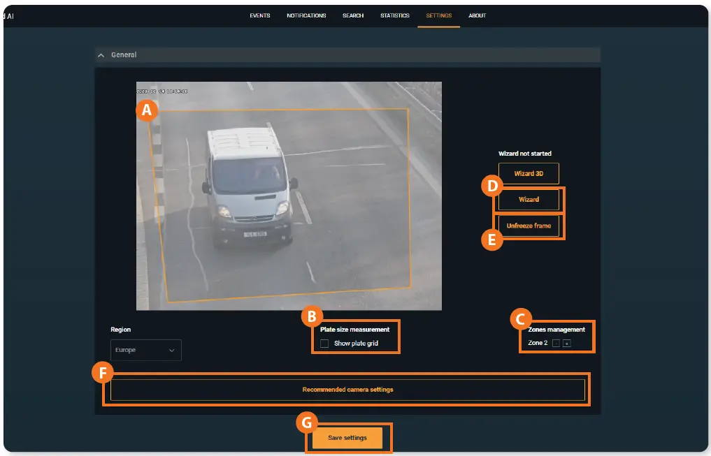 Hanwha Techwin TNO-7180RLP High Speed Plate Capture Camera 16