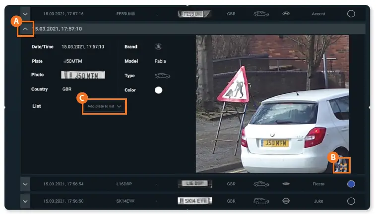 Hanwha Techwin TNO-7180RLP High Speed Plate Capture Camera 3