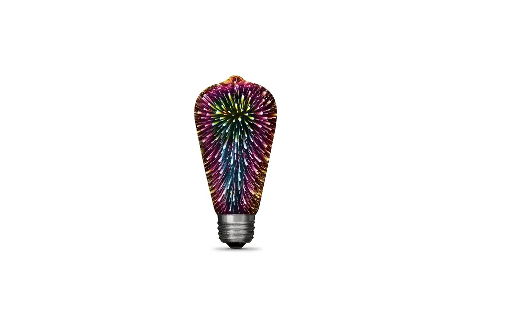 Feit Electric ‎st19 Infinity 3d Fireworks Led Light Bulb Instruction Guide