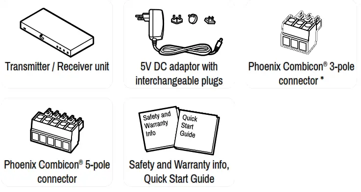 LIGHTWARE HDMI 3D OPT DD Series Multimode Single Fiber Extender Pair - fig 1