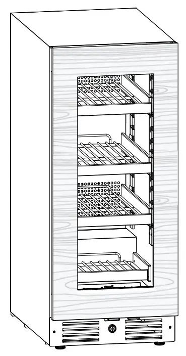 Landmark L3015UI1 15 Inch Undercounter Single Zone Series