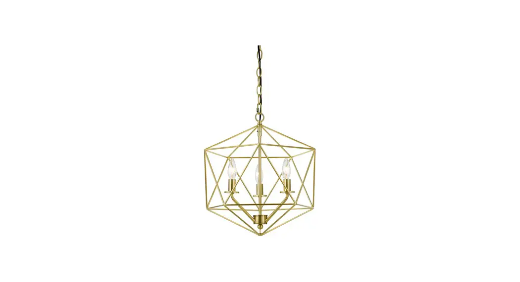 Hanover Hserenachr-3mc Chrome Mini Chandelier Owner's Manual