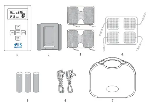 ILS IM 24 123 TENS EMS Device - fig1
