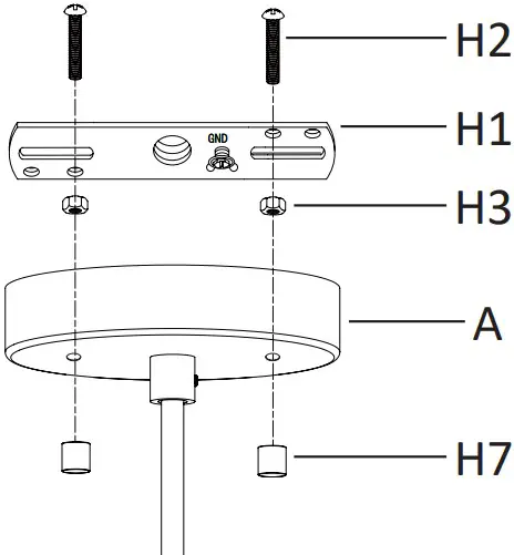 Preparing the mounting strip